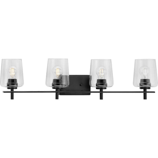 Myhouse Lighting Progress Lighting - P300363-31M - Four Light Bath Vanity - Calais - Matte Black