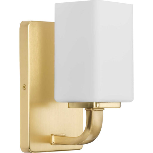 Myhouse Lighting Progress Lighting - P300368-012 - One Light Bath Vanity - Cowan - Satin Brass