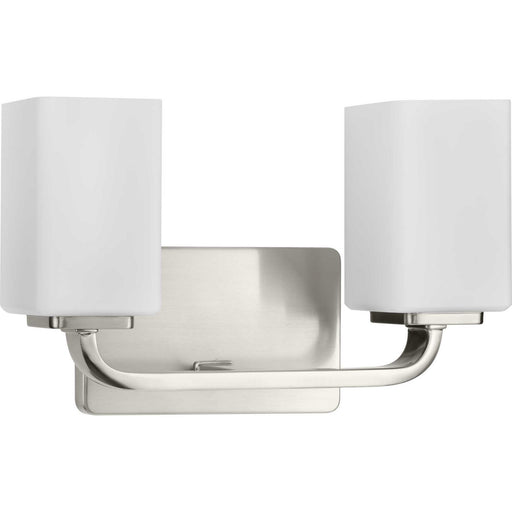 Myhouse Lighting Progress Lighting - P300369-009 - Two Light Bath Vanity - Cowan - Brushed Nickel