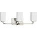 Myhouse Lighting Progress Lighting - P300370-009 - Three Light Bath Vanity - Cowan - Brushed Nickel