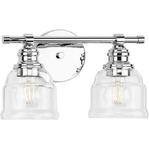 Myhouse Lighting Progress Lighting - P300374-015 - Two Light Bath Vanity - Ambrose - Polished Chrome