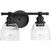 Myhouse Lighting Progress Lighting - P300374-31M - Two Light Bath Vanity - Ambrose - Matte Black