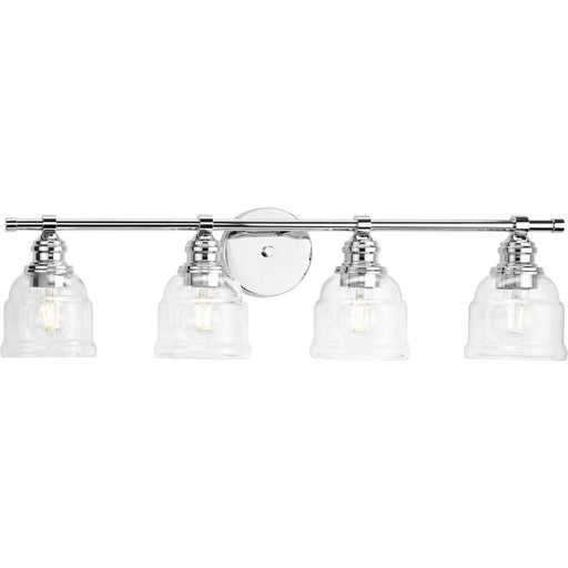 Myhouse Lighting Progress Lighting - P300376-015 - Four Light Bath Vanity - Ambrose - Polished Chrome