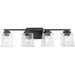 Myhouse Lighting Progress Lighting - P300380-31M - Four Light Bath Vanity - Gilmour - Matte Black