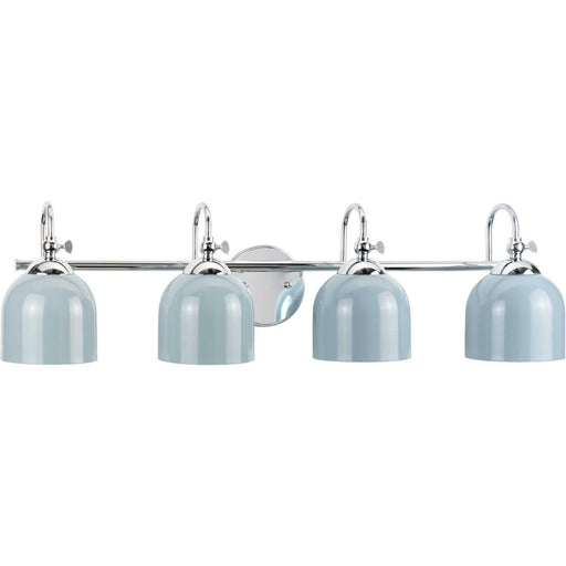 Myhouse Lighting Progress Lighting - P300384-015 - Four Light Bath Vanity - Dalton - Polished Chrome