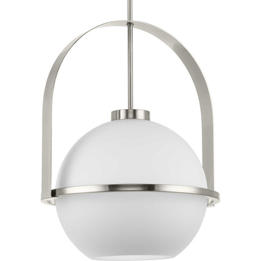 Myhouse Lighting Progress Lighting - P500359-009 - One Light Pendant - Delayne - Brushed Nickel