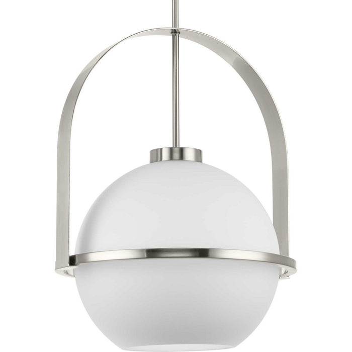 Myhouse Lighting Progress Lighting - P500359-009 - One Light Pendant - Delayne - Brushed Nickel