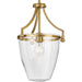 Myhouse Lighting Progress Lighting - P500360-109 - One Light Pendant - Parkhurst - Brushed Bronze