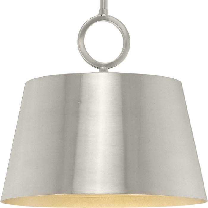 Myhouse Lighting Progress Lighting - P500367-009 - One Light Pendant - Parkhurst - Brushed Nickel