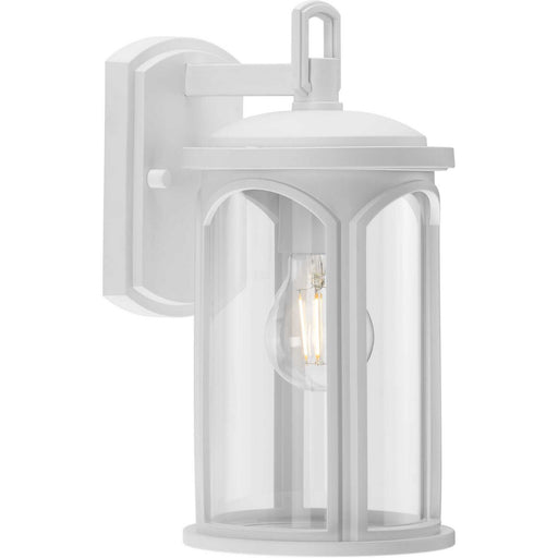 Myhouse Lighting Progress Lighting - P560087-028 - One Light Outdoor Wall Lantern - Gables - Satin White