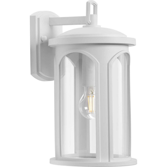 Myhouse Lighting Progress Lighting - P560088-028 - One Light Outdoor Wall Lantern - Gables - Satin White