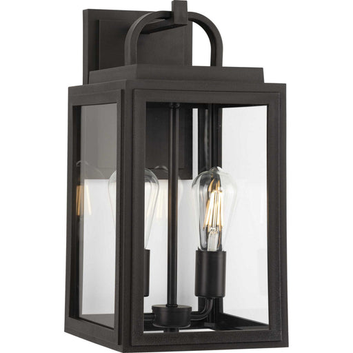 Myhouse Lighting Progress Lighting - P560176-020 - Two Light Outdoor Wall Lantern - Grandbury - Antique Bronze