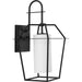 Myhouse Lighting Progress Lighting - P560315-031 - One Light Outdoor Wall Lantern - Chilton - Black