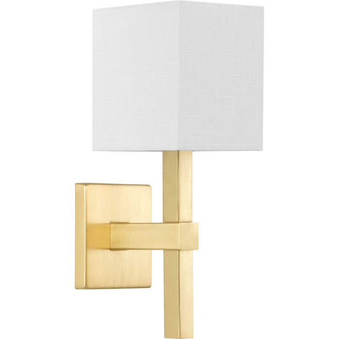 Myhouse Lighting Progress Lighting - P710016-012 - One Light Wall Sconce - Metro - Satin Brass