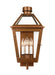 Myhouse Lighting Visual Comfort Studio - CO1383NCP - Three Light Wall Lantern - Hyannis - Natural Copper