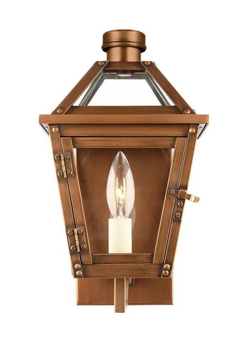Myhouse Lighting Visual Comfort Studio - CO1401NCP - One Light Wall Lantern - Hyannis - Natural Copper