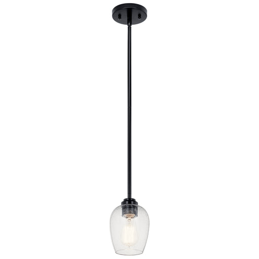 Myhouse Lighting Kichler - 44380BKCS - One Light Mini Pendant - Valserrano - Black