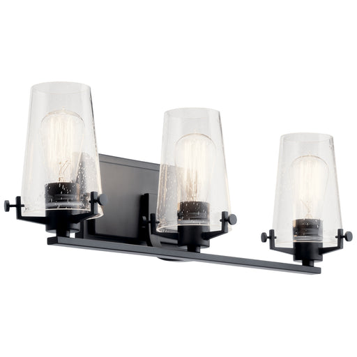 Myhouse Lighting Kichler - 45297BK - Three Light Bath - Alton - Black