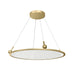 Myhouse Lighting Kichler - 84314CG - LED Chandelier - Jovian - Champagne Gold