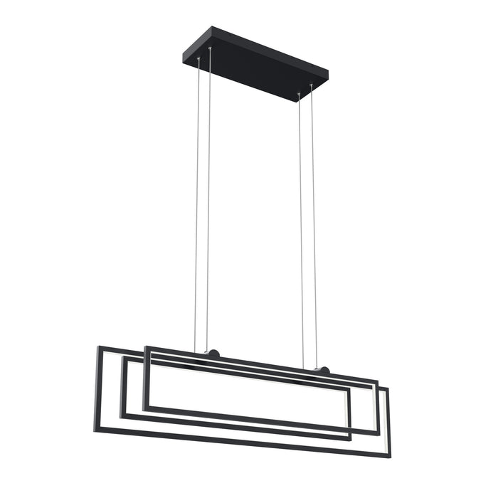 Myhouse Lighting Kichler - 84322MBK - LED Linear Chandelier - Jestin - Matte Black