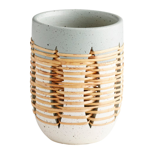 Myhouse Lighting Cyan - 11127 - Vase - Grey And Ivory