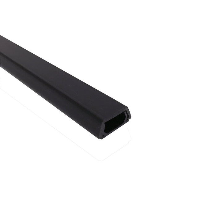 Myhouse Lighting Nora Lighting - NATL-422B - 2' Wire Raceway - Plastic - Wire Management - Black