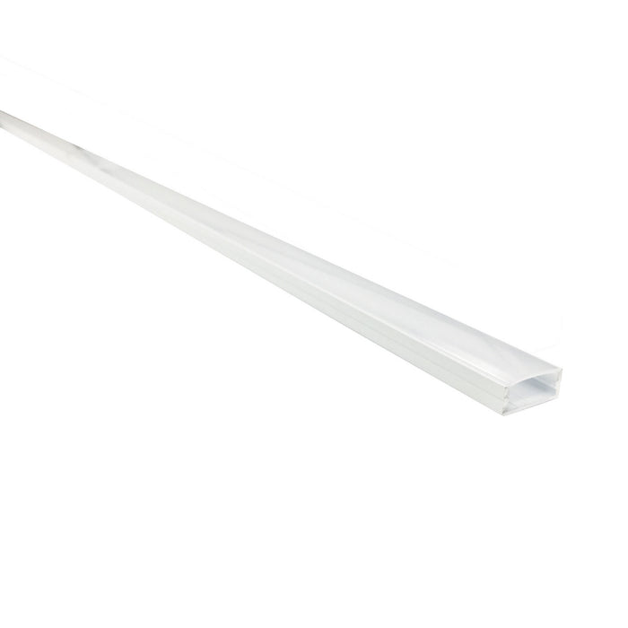 Myhouse Lighting Nora Lighting - NATL-C24W - 4-ft Shallow Channel - Tape Light Channel - White