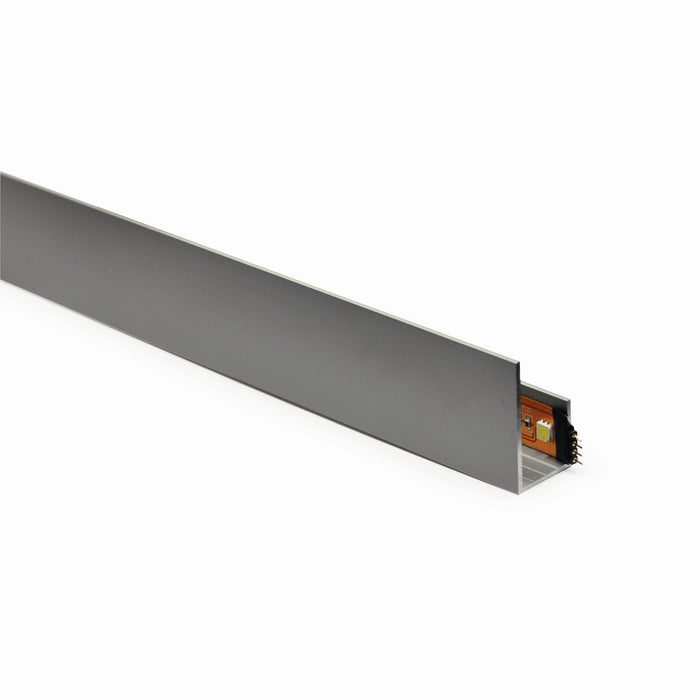 Myhouse Lighting Nora Lighting - NATL-C27A - 4-ft J-Style Channel - Tape Light Channel - Aluminum