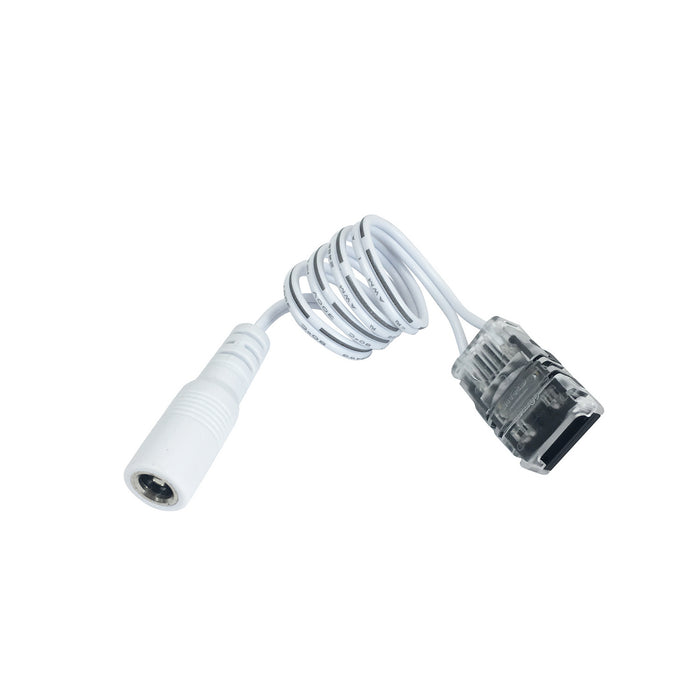 Myhouse Lighting Nora Lighting - NATLCD-210 - Power Line Connector 12" For - Comfort Dim Tape Accessory - White