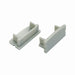 Myhouse Lighting Nora Lighting - NATL-CEC1 - Al Channel End Cap With Wing, - Tape Light Channel Accessory