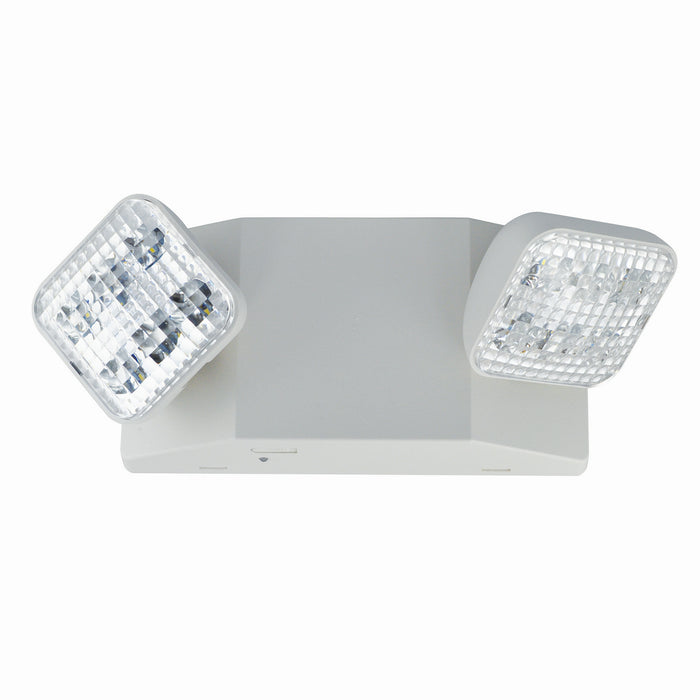 Myhouse Lighting Nora Lighting - NE-700LEDRCW - Dual Head LED Emergency Light, - Emergency - White