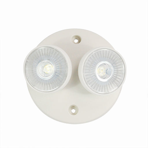 Myhouse Lighting Nora Lighting - NE-862LEDW - Double Head, Wide Lens, 1W X 2 - Emergency - White