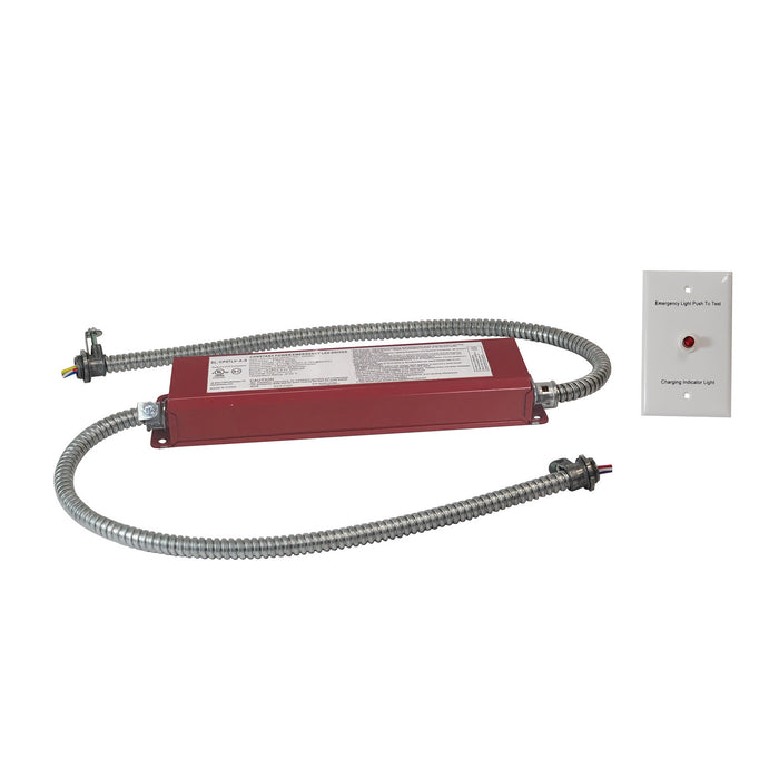 Myhouse Lighting Nora Lighting - NEPK-07LEDUNV - Battery With Test Switch - Exit & Emer- Accessories - Red