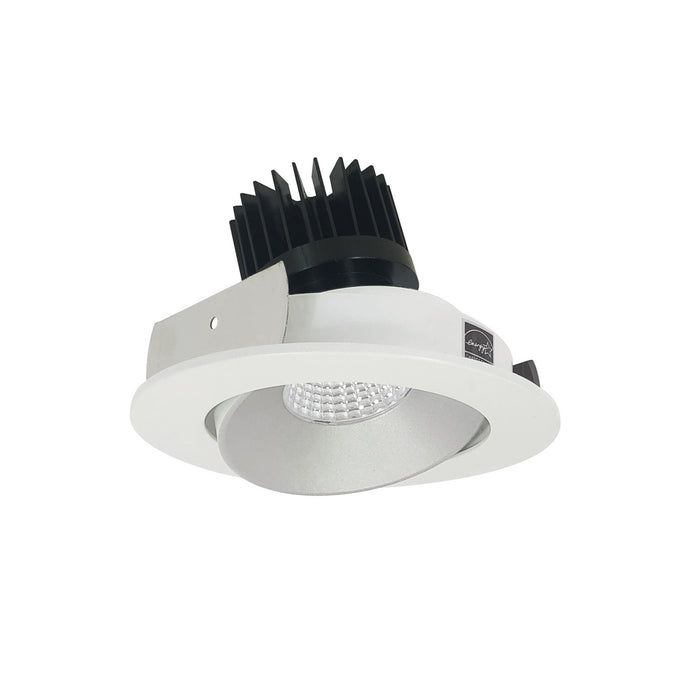 Myhouse Lighting Nora Lighting - NIO-4RC27XHZMPW/HL - Adjustable Trim - Rec Iolite - Haze Reflector / Matte Powder White Flange