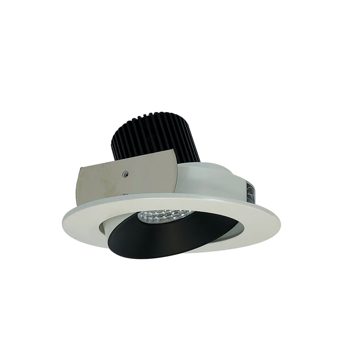 Myhouse Lighting Nora Lighting - NIO-4RC40XBW/10 - 4" Adj. Round Cone Regressed - Rec Iolite - Black Reflector / White Flange