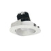 Myhouse Lighting Nora Lighting - NIO-4RC40XHZMPW/HL - Adjustable Trim - Rec Iolite - Haze Reflector / Matte Powder White Flange