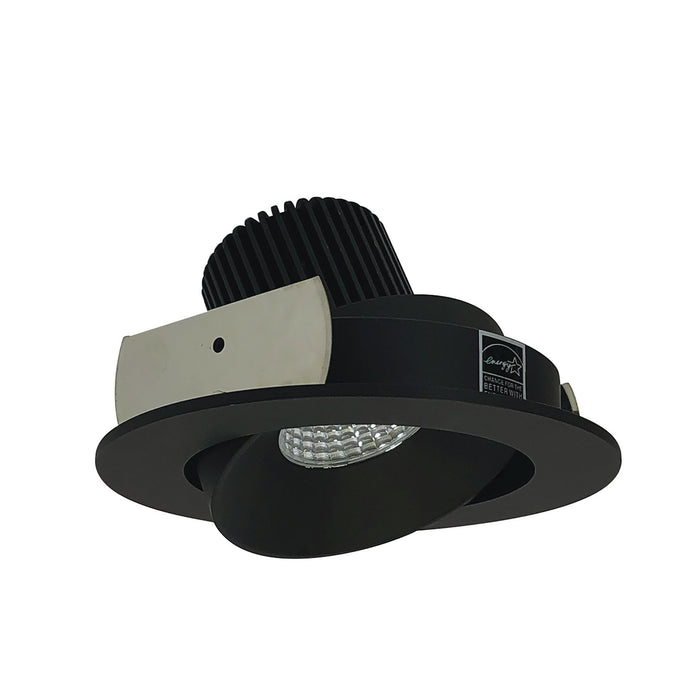 Myhouse Lighting Nora Lighting - NIO-4RC50XBB/10 - 4" Adj. Round Cone Regressed - Rec Iolite - Black Reflector / Black Flange