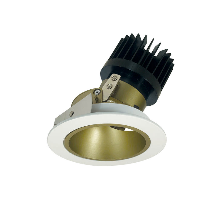 Myhouse Lighting Nora Lighting - NIO-4RD27XCHMPW/HL - Reflector Adjustable Trim - Rec Iolite - Champagne Haze Reflector / Matte Powder White Flange