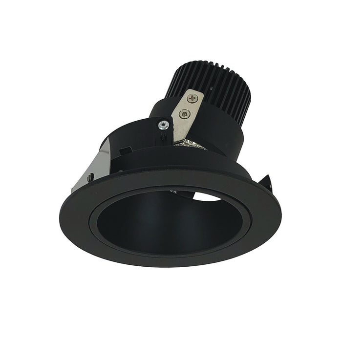 Myhouse Lighting Nora Lighting - NIO-4RD50XBB - 4" Adj. Round Deep Regress - Rec Iolite - Black Reflector / Black Flange