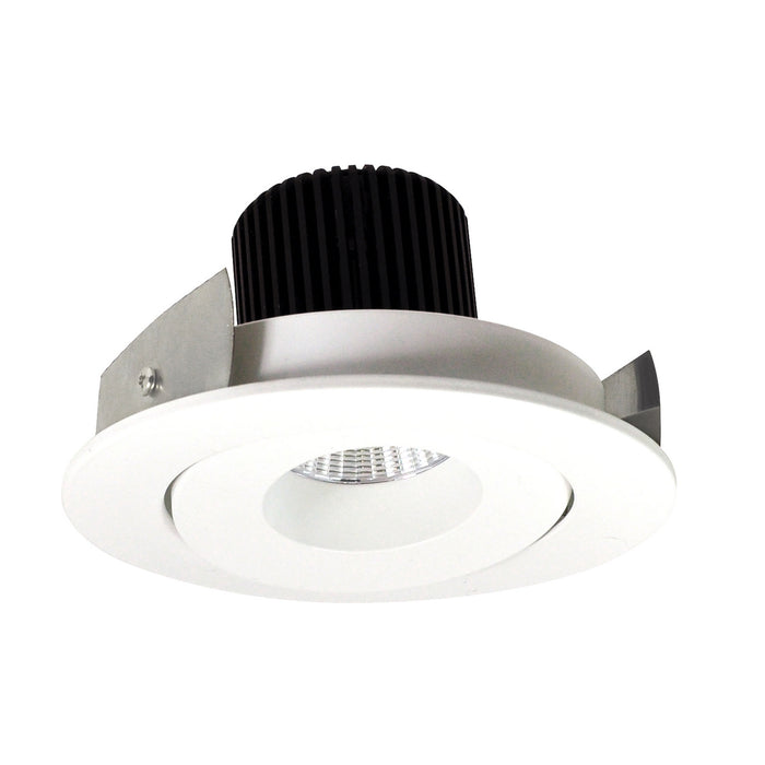 Myhouse Lighting Nora Lighting - NIO-4RG50XMPW/10 - 4" Adj. Round Surface Gimbal - Rec Iolite - Matte Powder White