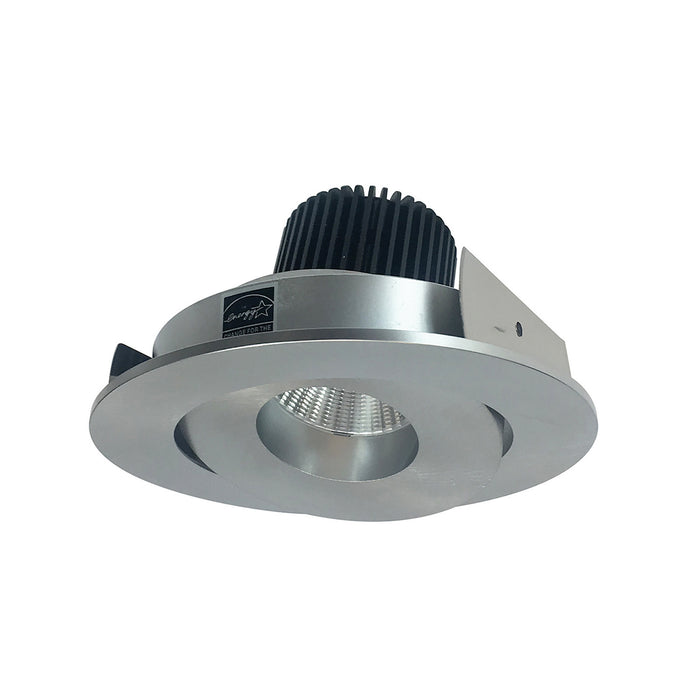 Myhouse Lighting Nora Lighting - NIO-4RG50XNN - 4" Adj. Round Surface Gimbal - Rec Iolite - Natural Metal