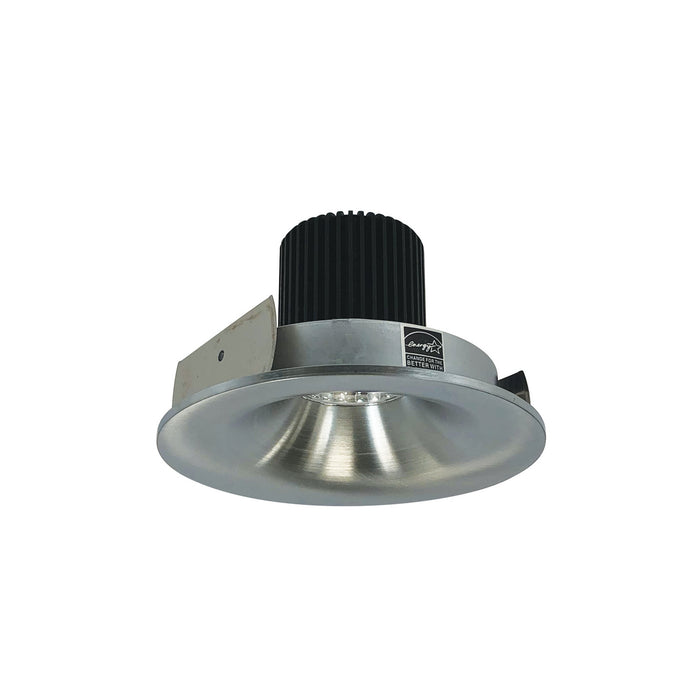 Myhouse Lighting Nora Lighting - NIO-4RNB27XNN/10 - 4" Round Regressed Bullnose - Rec Iolite - Natural Metal