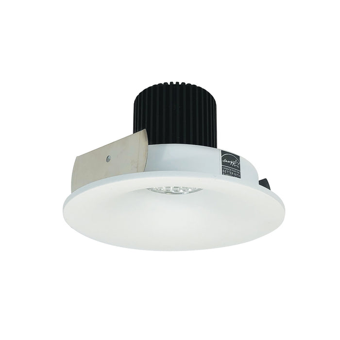 Myhouse Lighting Nora Lighting - NIO-4RNB50XMPW/10 - 4" Round Regressed Bullnose - Rec Iolite - Matte Powder White