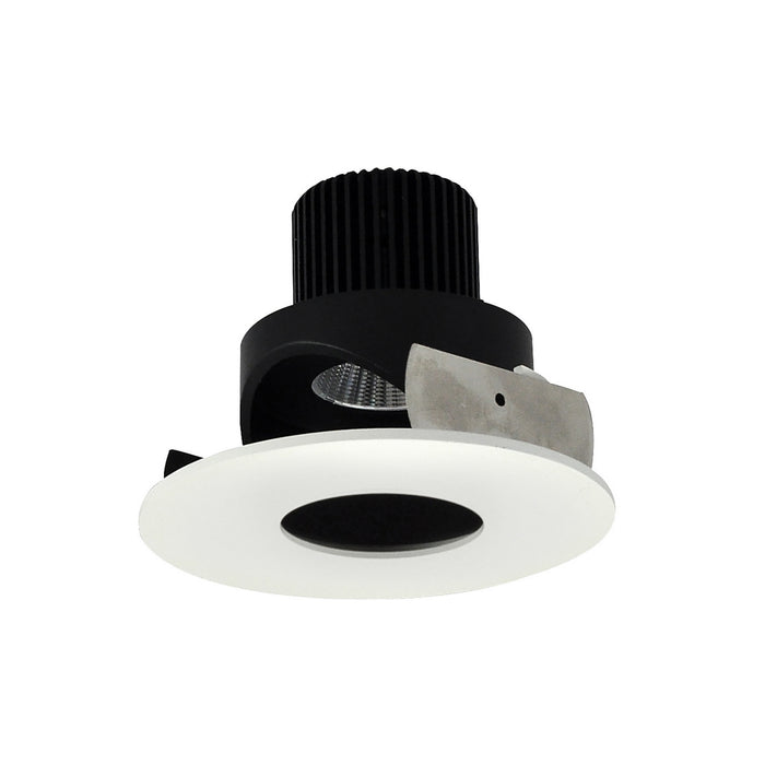 Myhouse Lighting Nora Lighting - NIO-4RPHA27XBMPW/10 - 4" Round Pinhole Adj, - Rec Iolite - Black Pinhole / Matte Powder White Flange