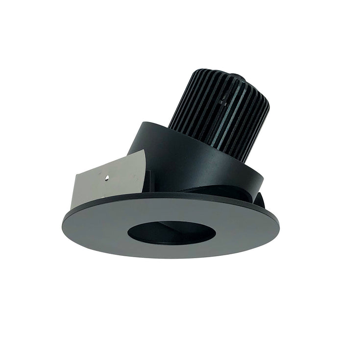 Myhouse Lighting Nora Lighting - NIO-4RPHACDXBB - 4" Round Pinhole Adj. Cd - Rec Iolite - Black Pinhole / Black Flange