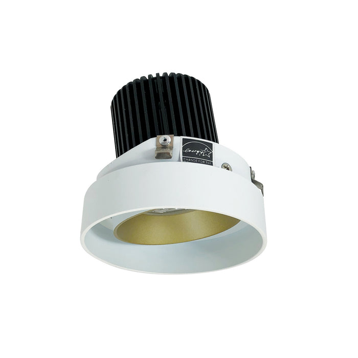 Myhouse Lighting Nora Lighting - NIO-4RTLA30XCHMPW/10 - Adjustable Trim - Rec Iolite - Champagne Haze Adjustable / Matte Powder White Reflector