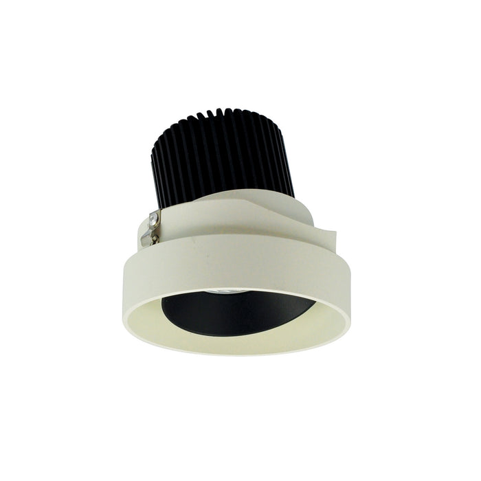 Myhouse Lighting Nora Lighting - NIO-4RTLACDXBW - 4" Round Trimless Adj - Rec Iolite - Black Adjustable / White Reflector