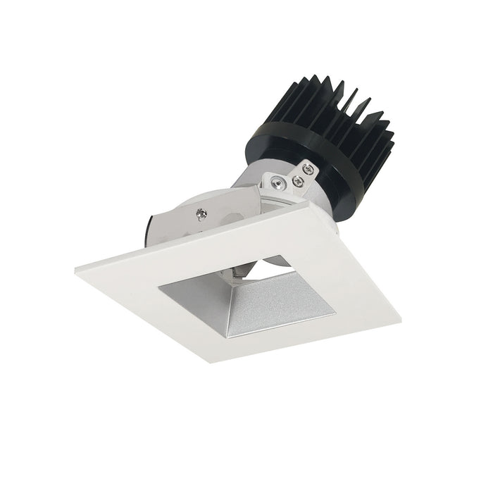 Myhouse Lighting Nora Lighting - NIO-4SDSQ50XHZMPW/HL - Adjustable Trim - Rec Iolite - Haze Reflector / Matte Powder White Flange
