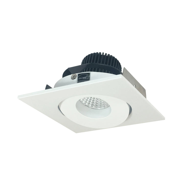 Myhouse Lighting Nora Lighting - NIO-4SG30XMPW/10 - 4" Square Gimbal Adj, - Rec Iolite - Matte Powder White
