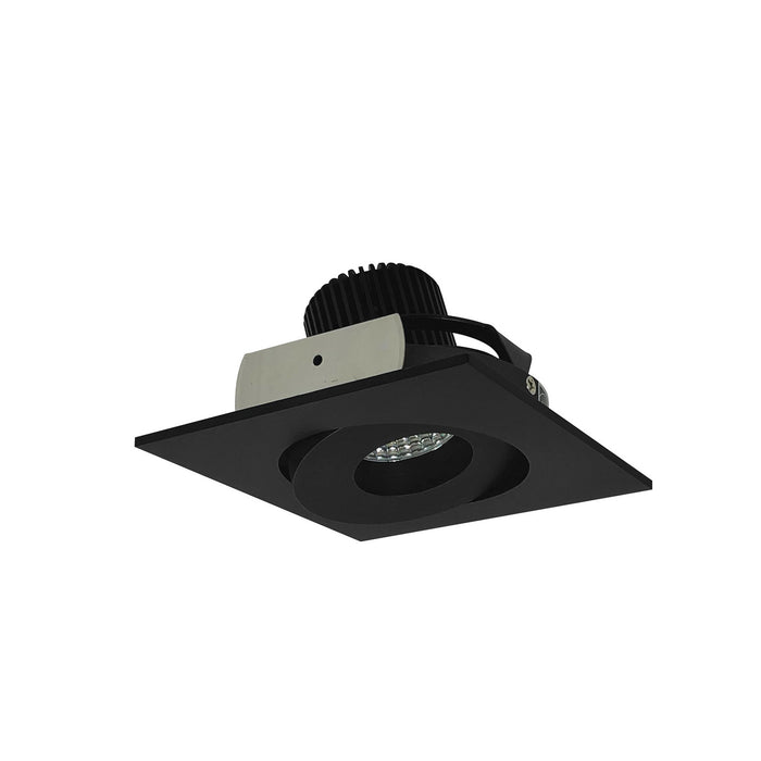Myhouse Lighting Nora Lighting - NIO-4SGCDXBB - 4" Square Gimbal Adj - Rec Iolite - Black